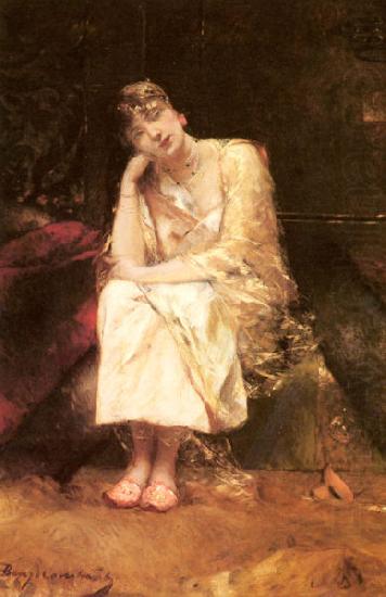Benjamin Constant Contemplation china oil painting image